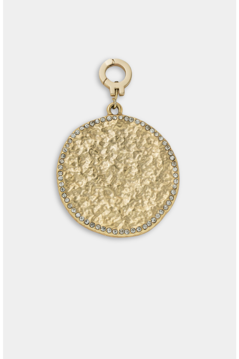 Beachcomber Tatum Medallion Charm, Alternate, color, Gold