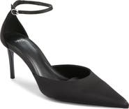 MANGO Satin Court Pump