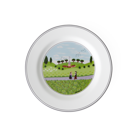 Design Naif Bread & Butter Plate #6 Boy & Girl
