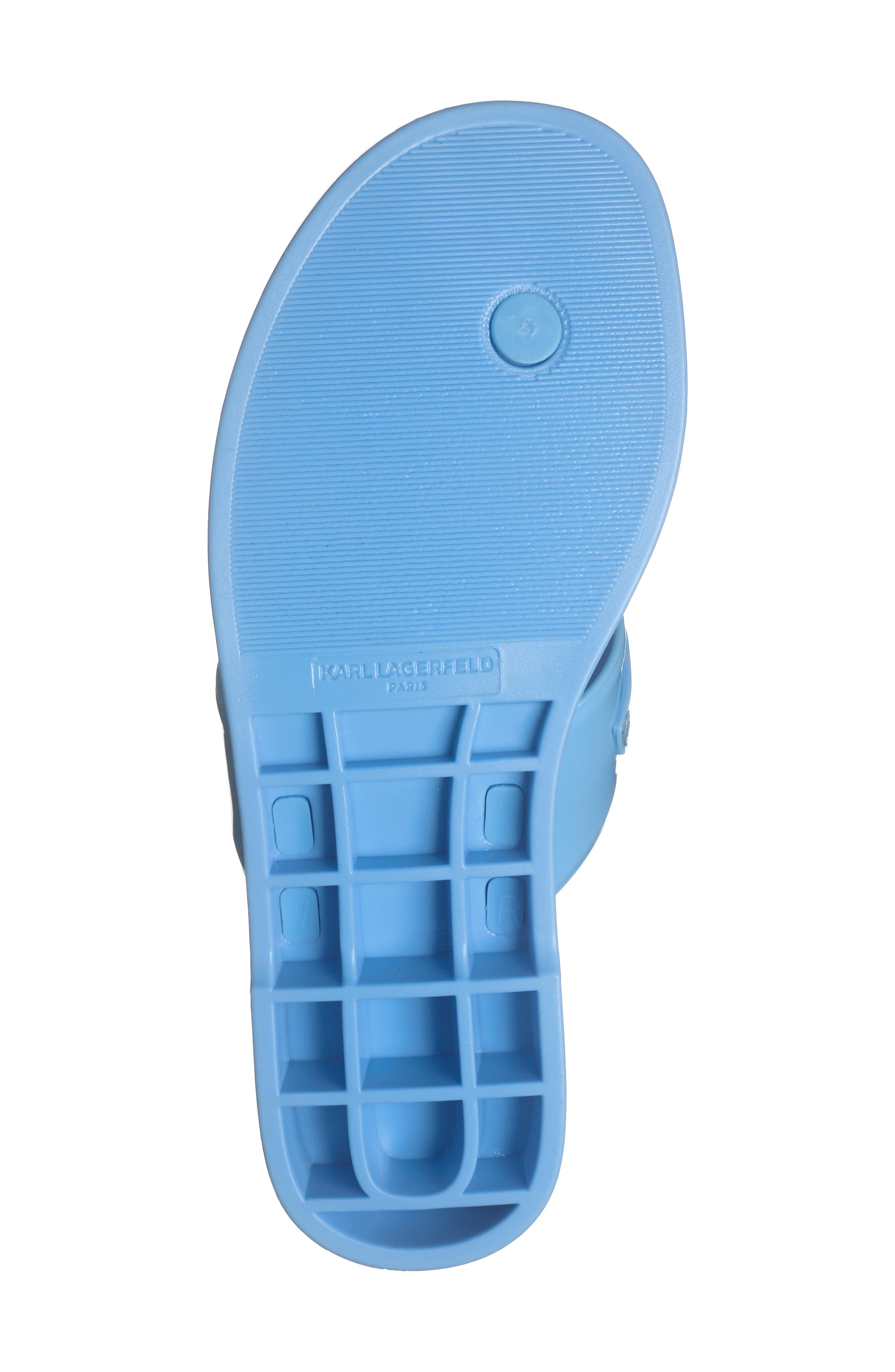 Vayla Wedge Flip Flop, Alternate, color, BALTIC BLUE