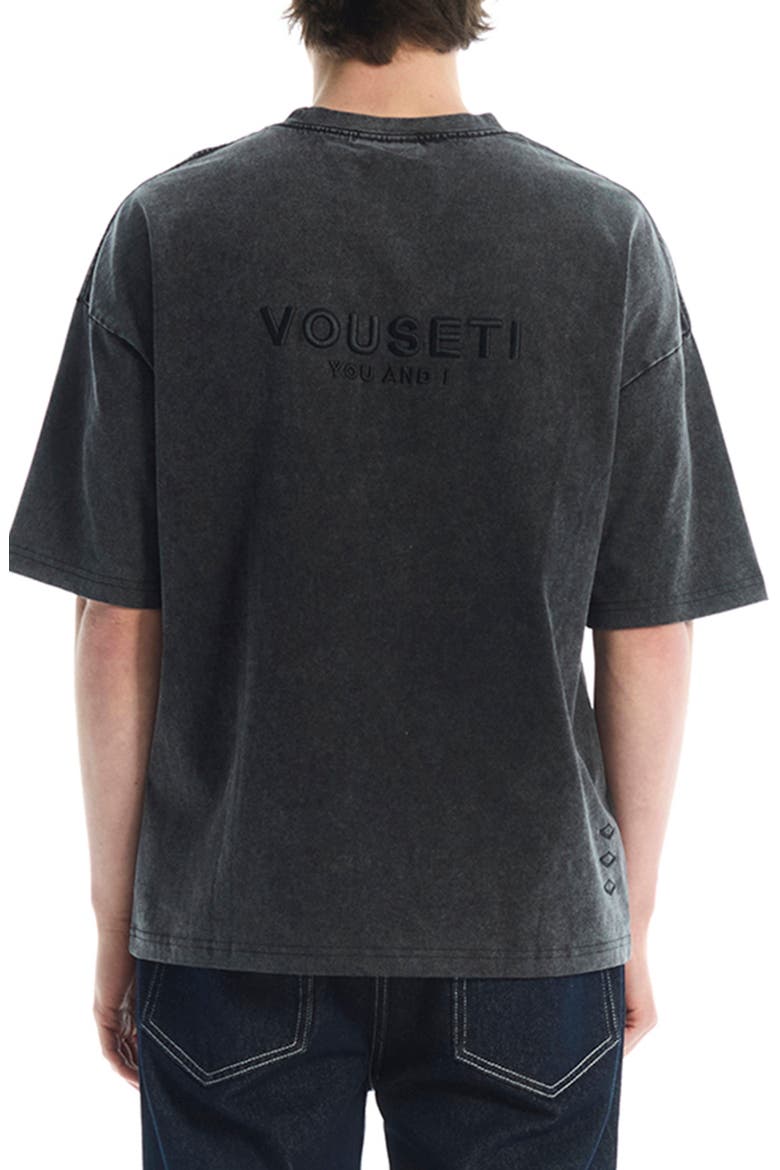The OG Oversize Embroidered Cotton T-Shirt, Alternate, color, VINTAGE BLACK