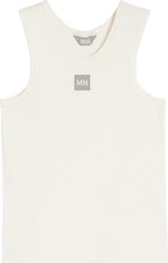 MM by Max Mara Tondo Stretch Cotton Tank