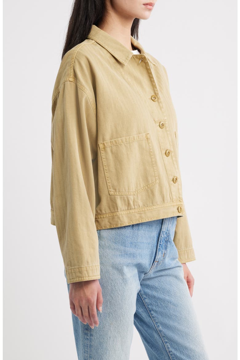 The Rancher Cotton Jacket, Alternate, color, DRIFTWOOD