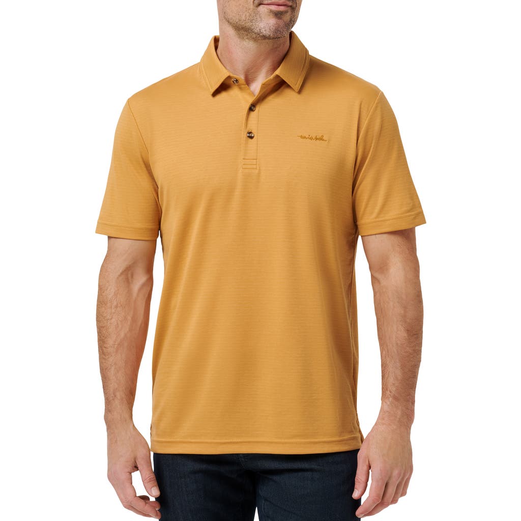 Travismathew The Zinna 2.0 Polo Shirt In Yellow