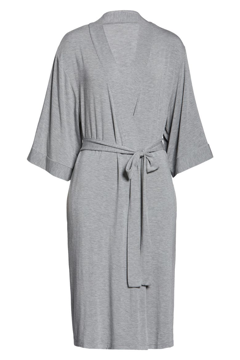 Jersey Robe, Alternate, color, MED GREY