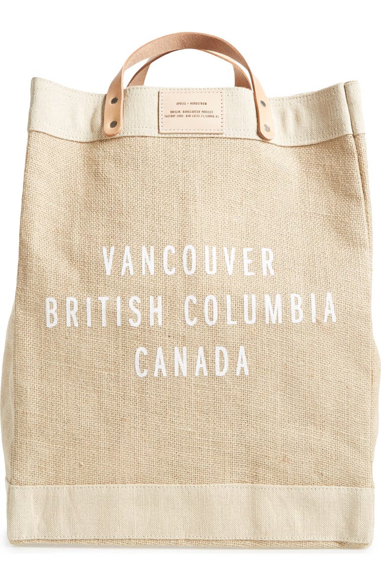 Apolis City Market Tote, Main, color,