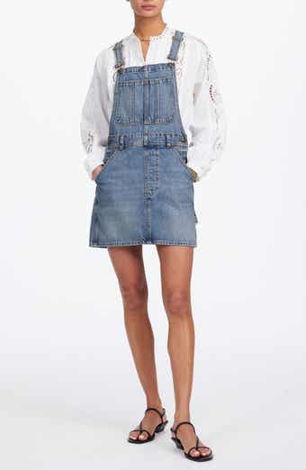 Madewell Boxy Denim Mini Skirtall