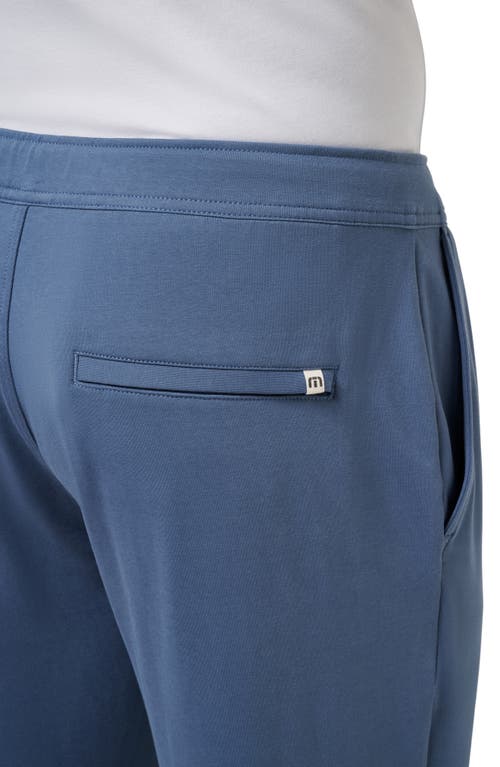 Travismathew Stretchknit Drawstring Pants In Blue