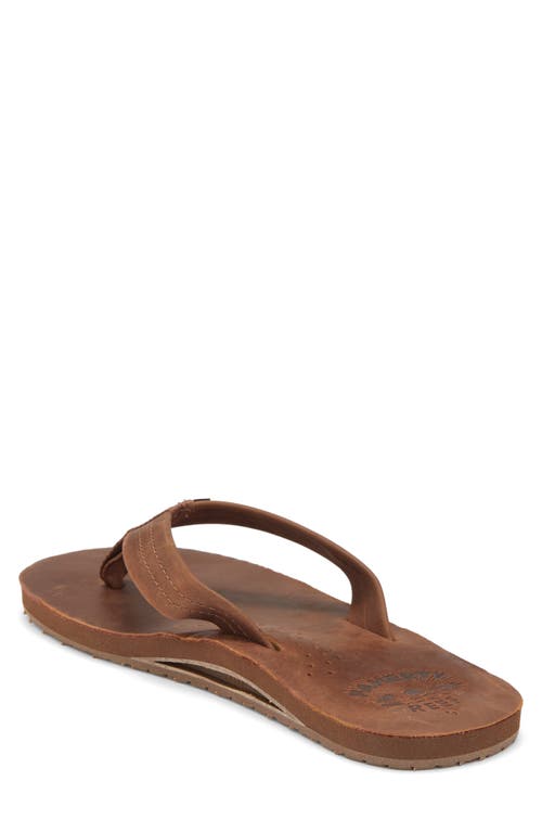 Reef X Faherty Draftsmen Flip Flop In Brown