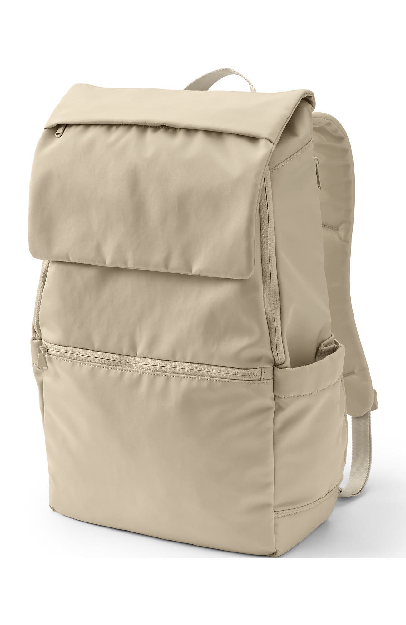 Lands' End Travel Backpack, Main, color, Driftwood Tan
