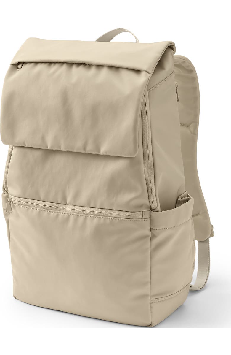 Lands' End Travel Backpack, Main, color, Driftwood Tan