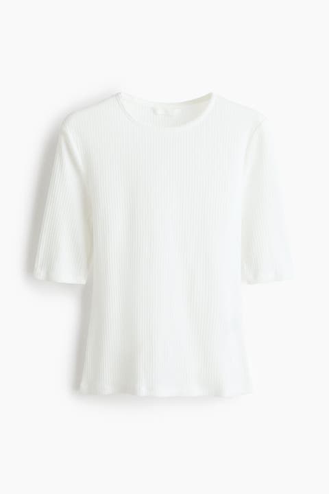 Pointelle Jersey T-shirt