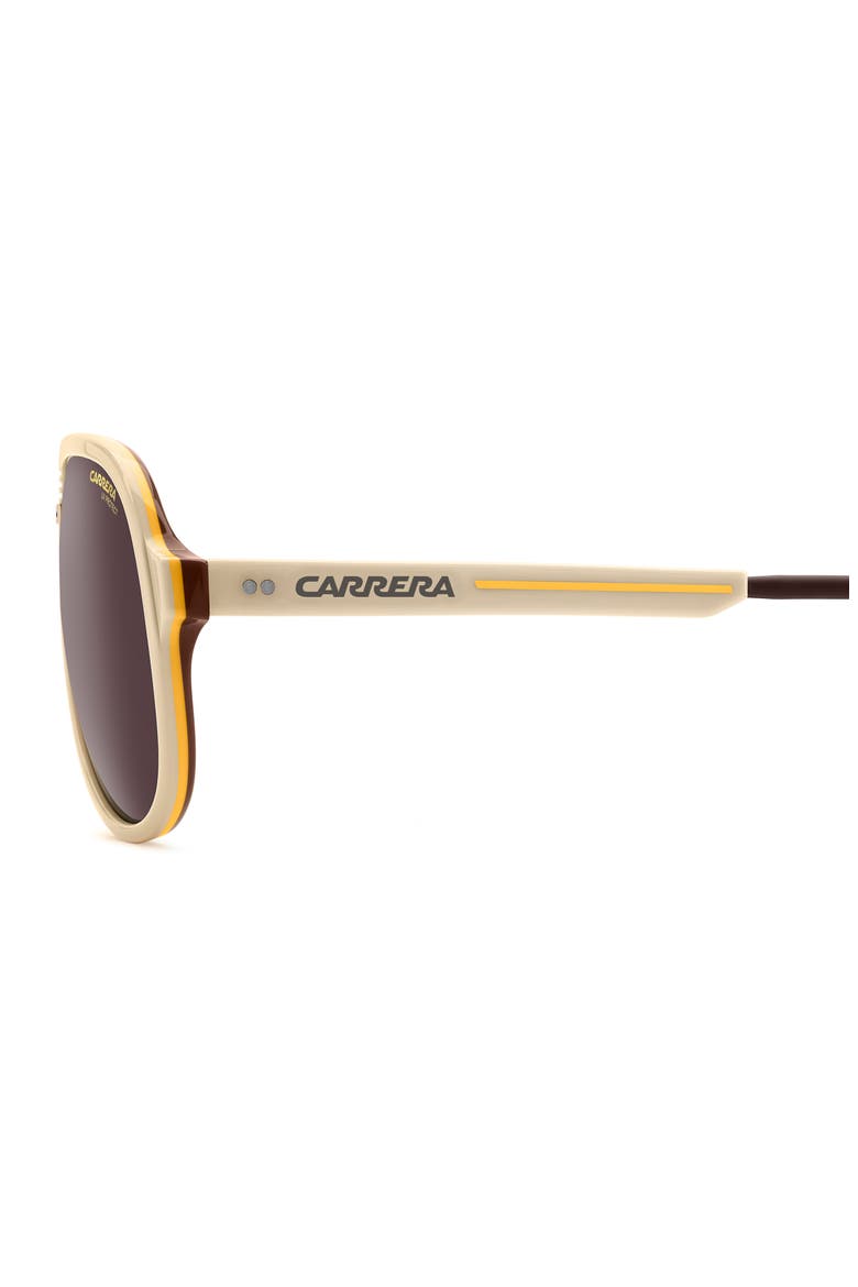 Sport 59mm Pilot Sunglasses, Alternate, color, BEIGE/ MAUVE