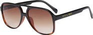 Fifth & Ninth Kingston Aviator 60mm Oval Sunglasses