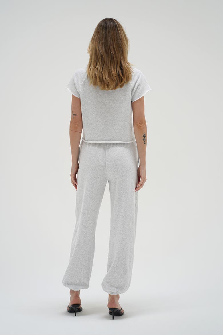 Summer Terry Sweat, Alternate, color, Light Ash Heather Grey