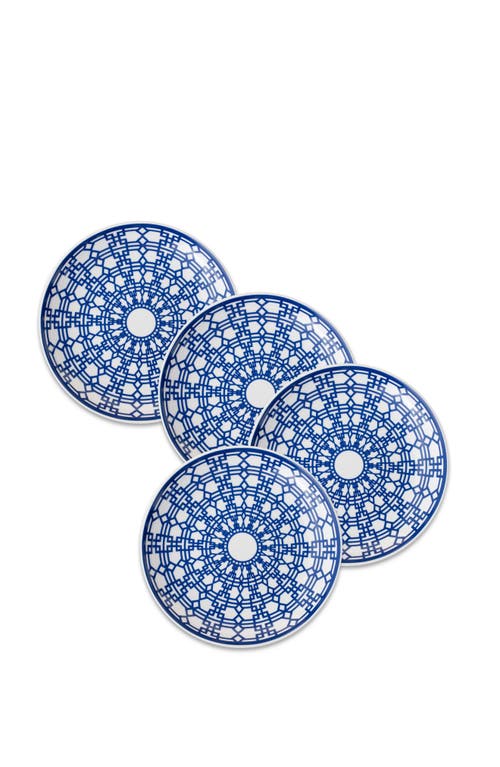 Caskata Newport Garden Gate Small Plates In Blue