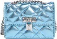 KG Kurt Geiger Micro Brixton Quilted Shoulder Bag