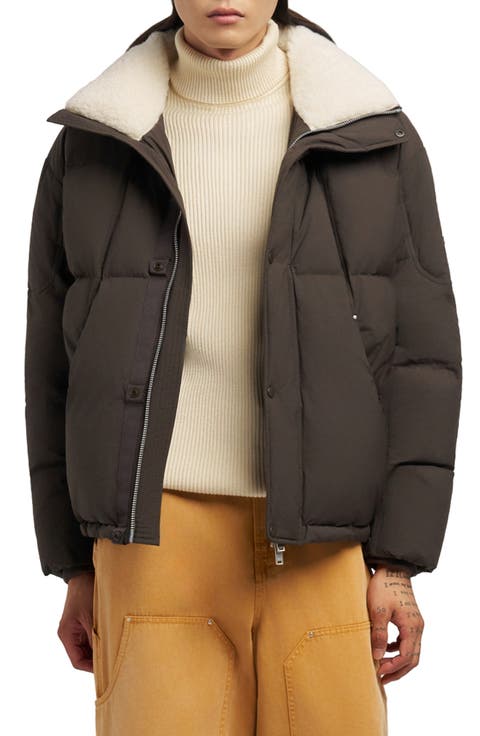 Everest Fleece Collar Down Puffer Jacket