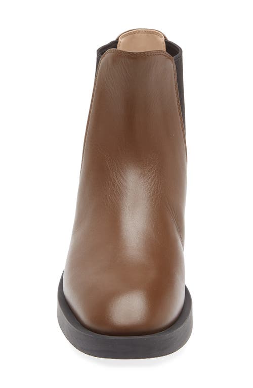 Stuart Weitzman Sondra Chelsea Bootie In Brown