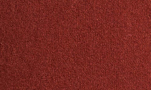 Vince Wide Collar Polo Sweater In Brown