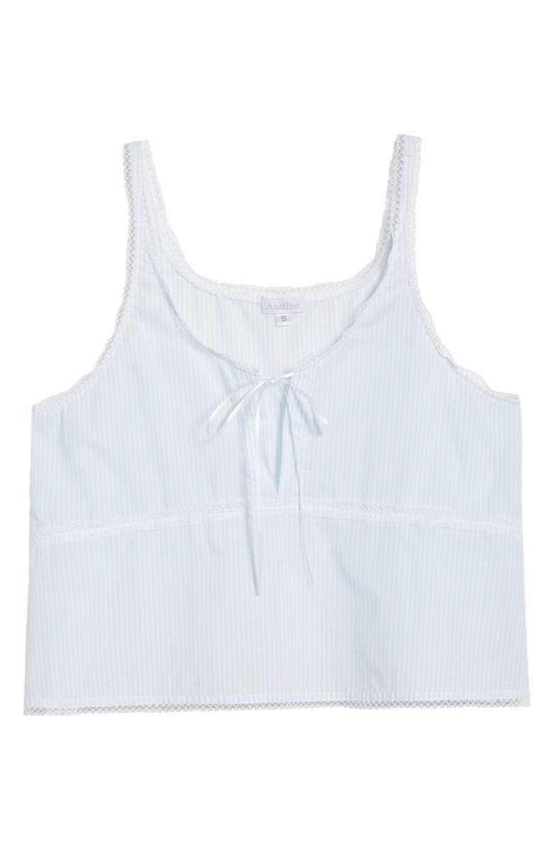 Andine Lulu Lyon Cotton Crop Camisole, Alternate, color,