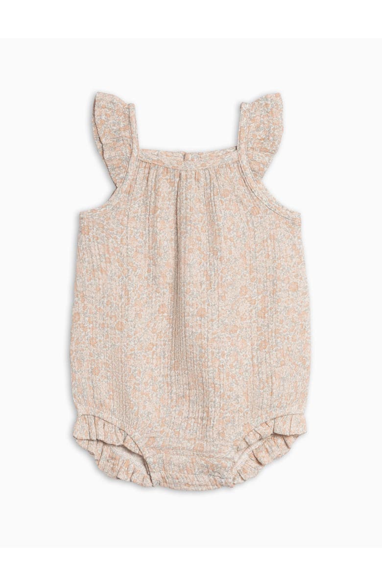 Colroed Organics Organic Muslin Tank Bubble Romper, Alternate, color, Belmont Floral