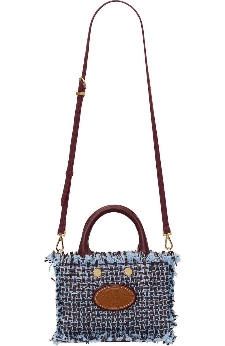 HAMMITT Mini Tote, Alternate, color, Blueberry Sorbet/ Gold