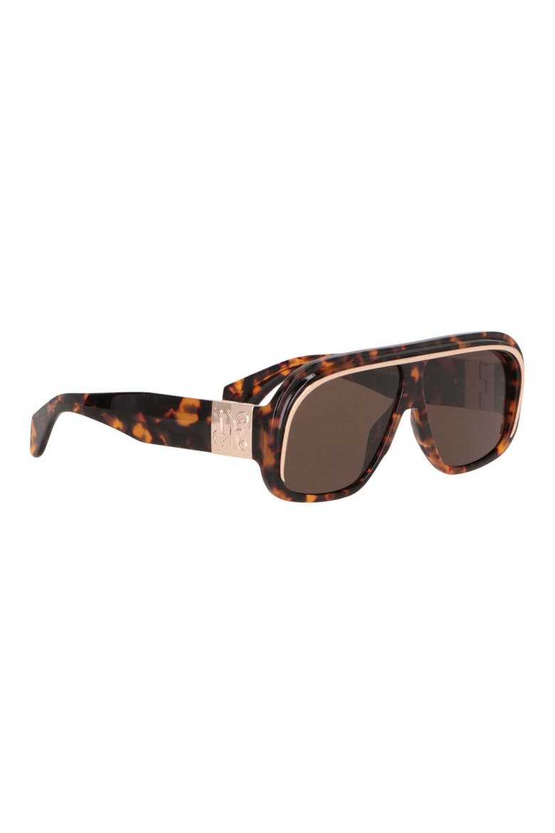 Reedley Shield Sunglasses, Alternate, color, HAVANA BROWN
