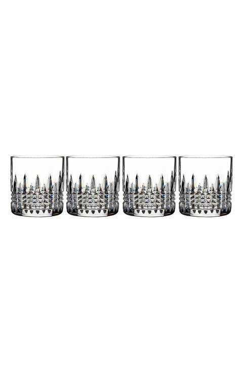 Lismore Connoisseur Diamond Set of 4 Crystal Tumblers