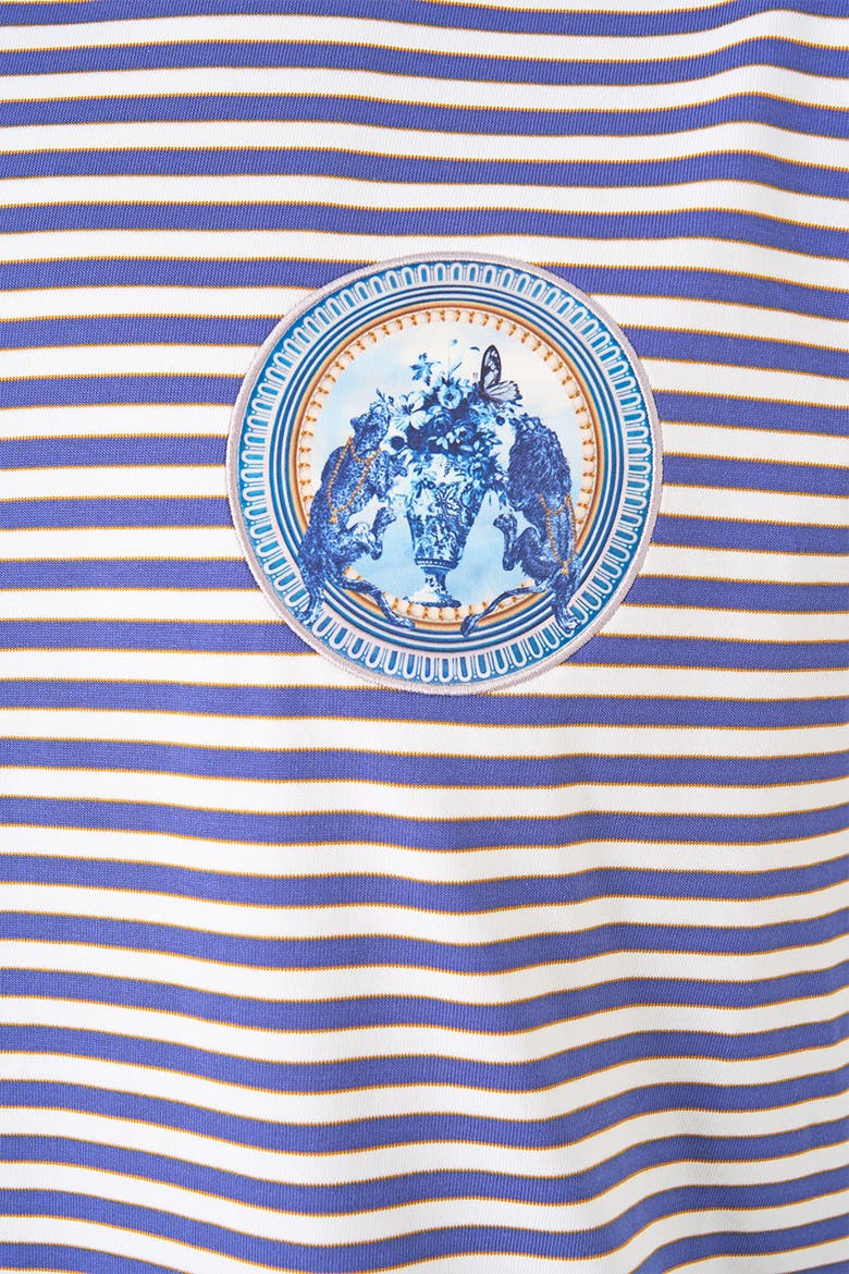 Relaxed Heavyweight Crew Neck Tee, Alternate, color, The Porcelain Parlour