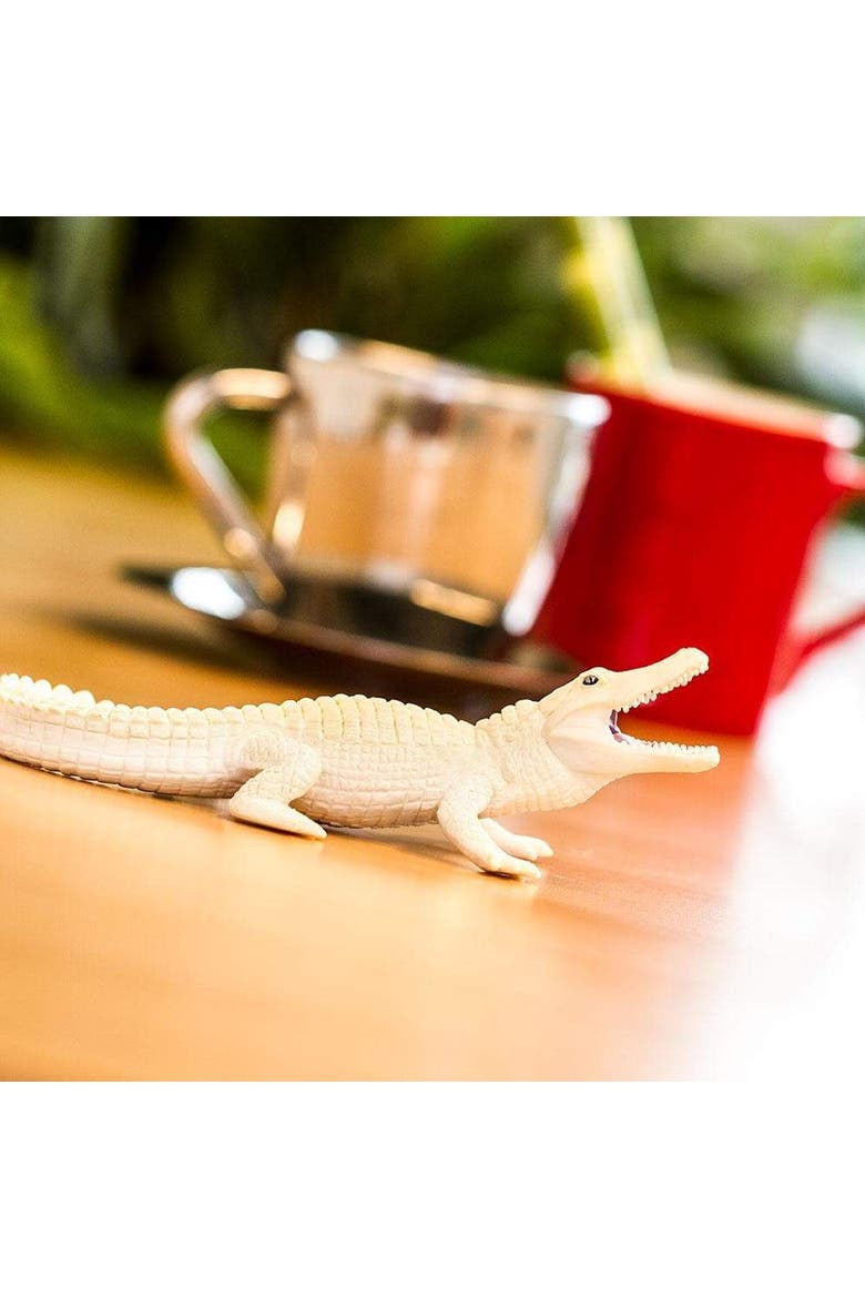 White Alligator Kids Toy Figure, Alternate, color, None