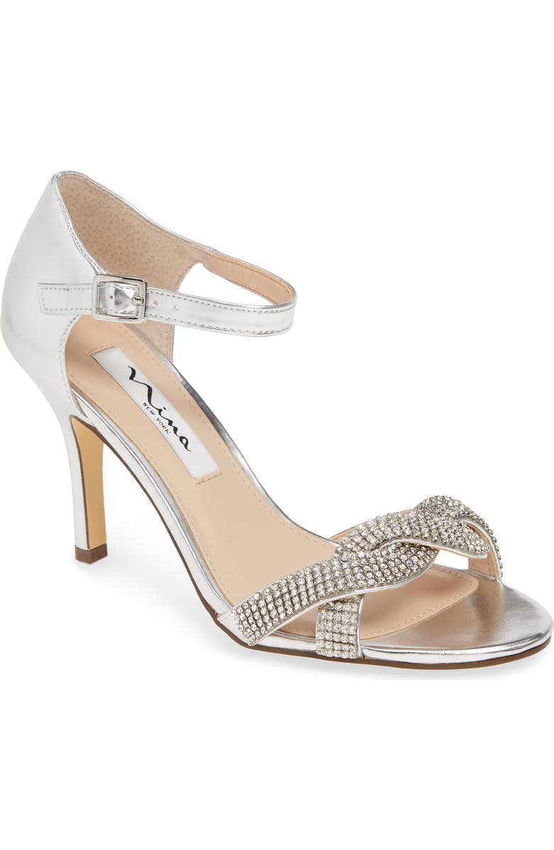 Nina Valency Crystal Embellished Sandal, Main, color,