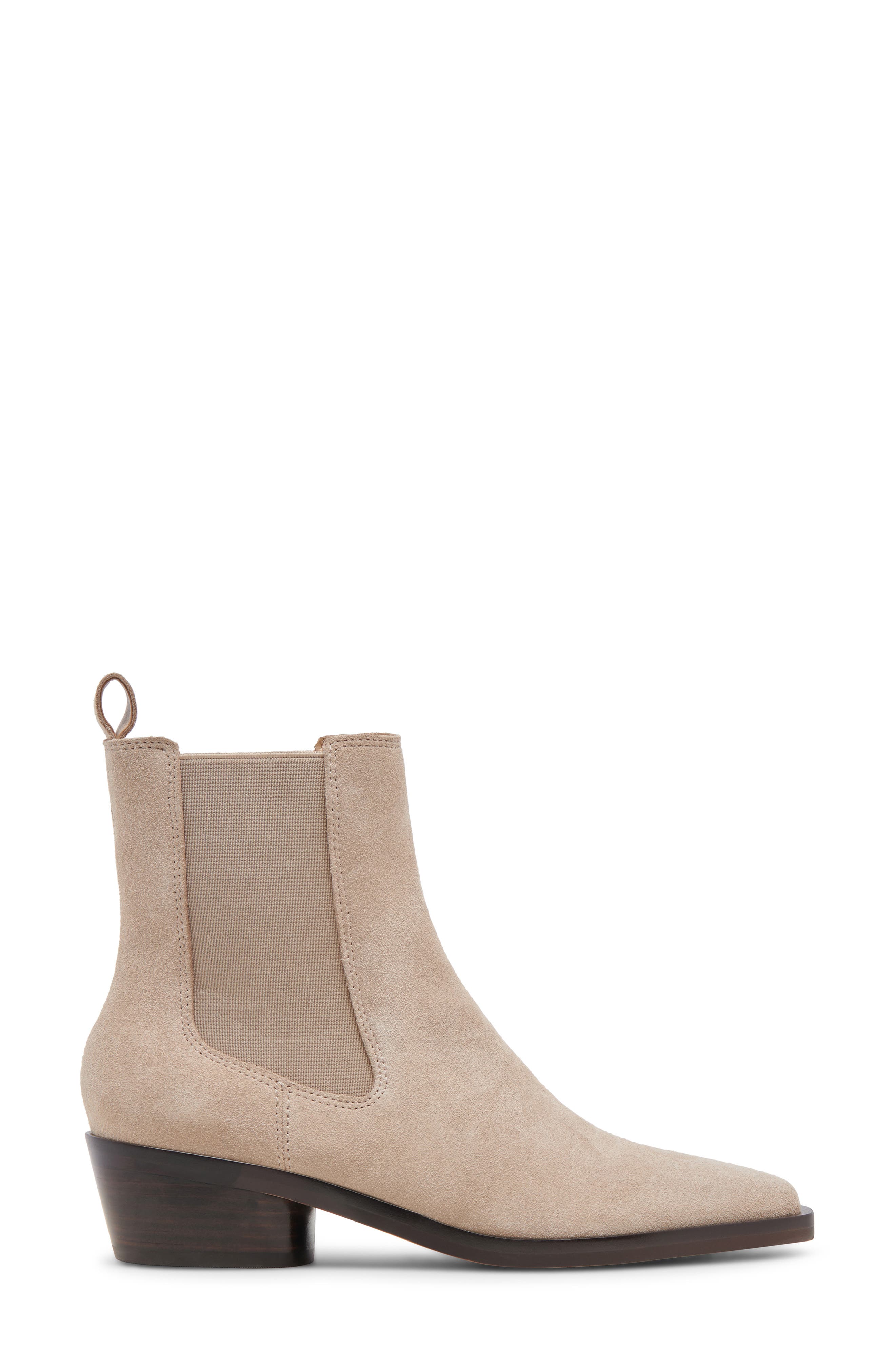 Dolce Vita Foster Chelsea Boot, Alternate, color, Taupe Suede