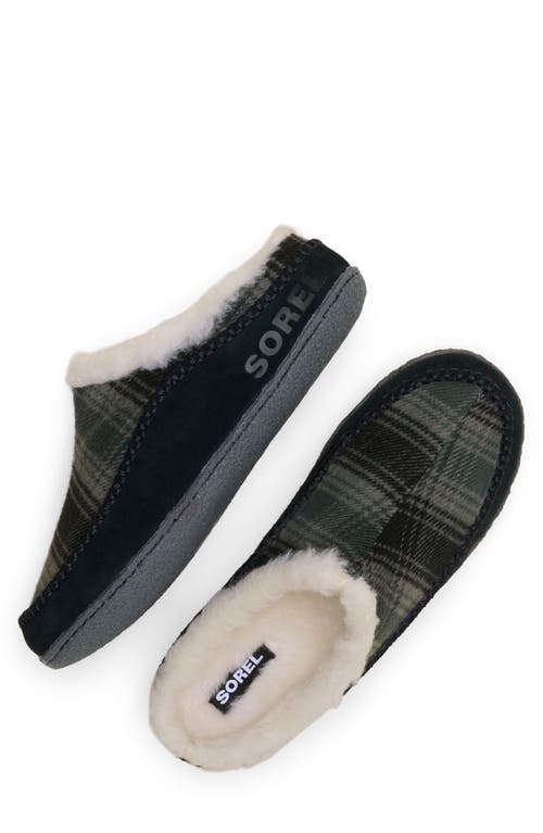 Sorel Falcon Ridge Ii Scuff Slipper In Black