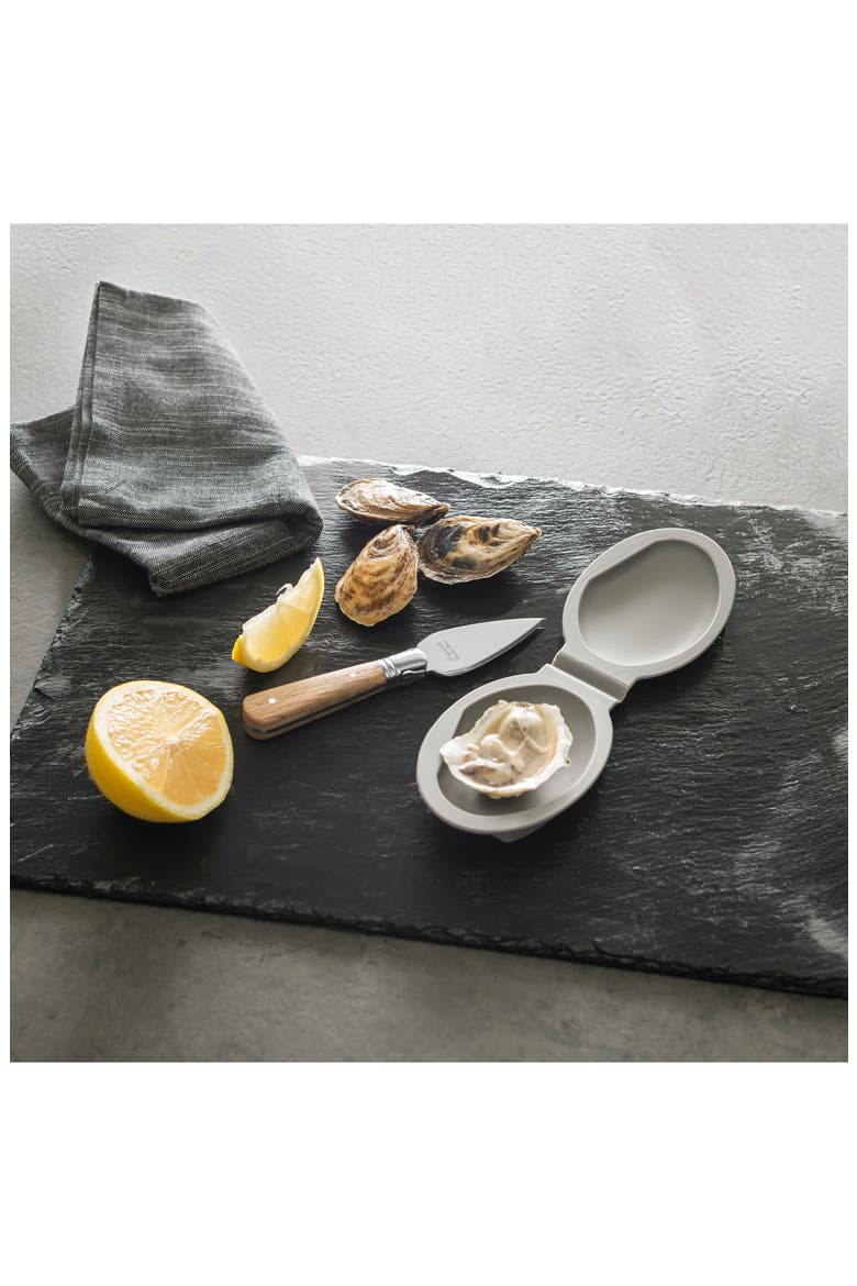 Oyster Shucker & Holder, Alternate, color, WOOD