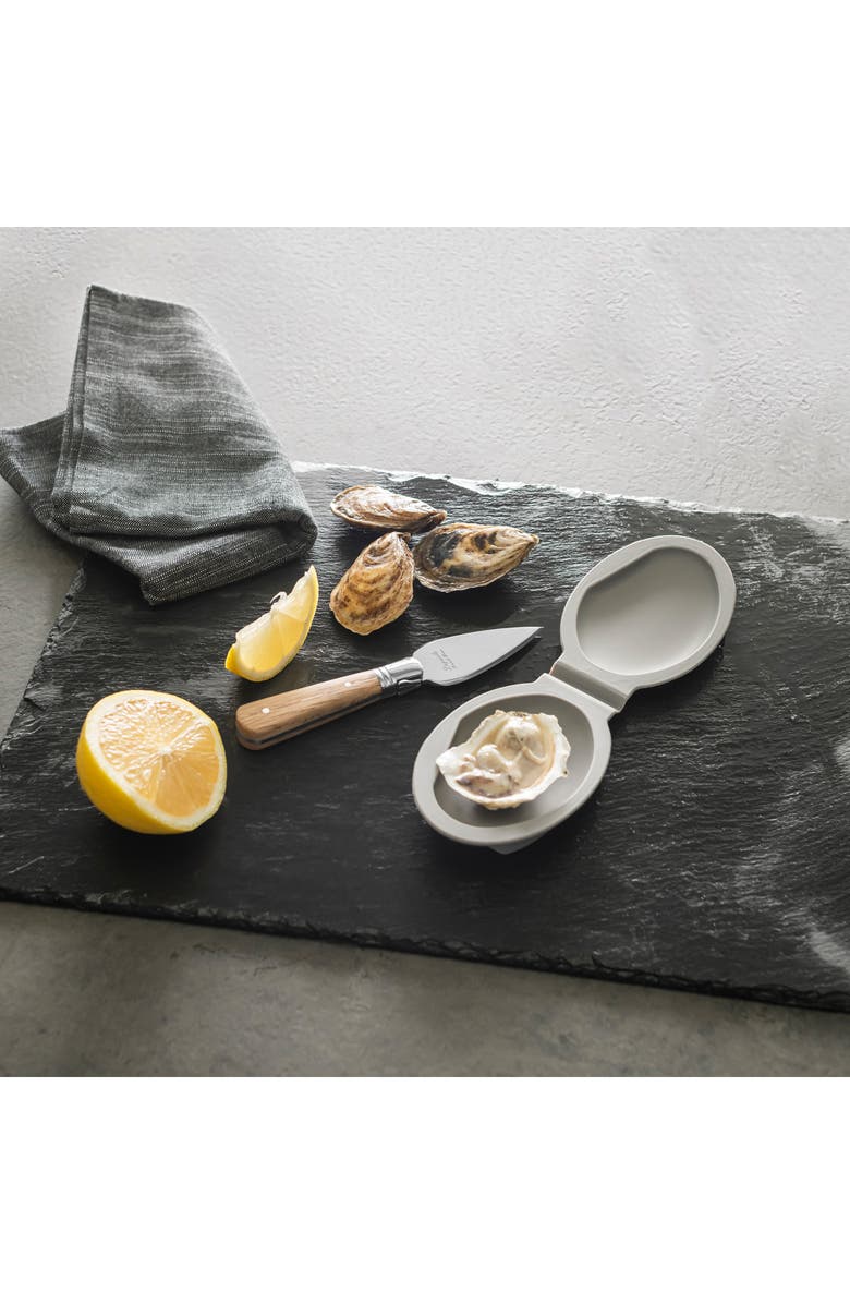 FRENCH HOME Oyster Shucker & Holder, Alternate, color, Wood