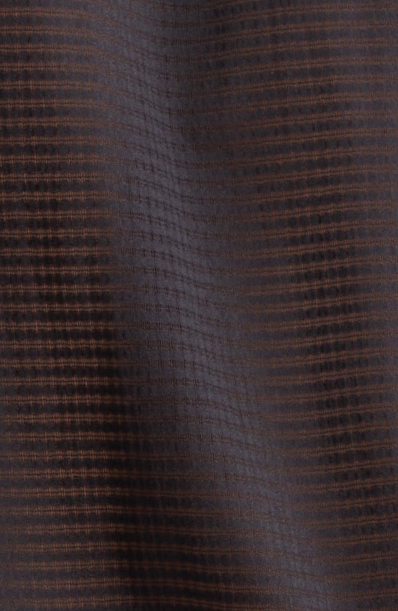 BEAMS Nylon Mesh Camp Shirt, Alternate, color, 19 Black