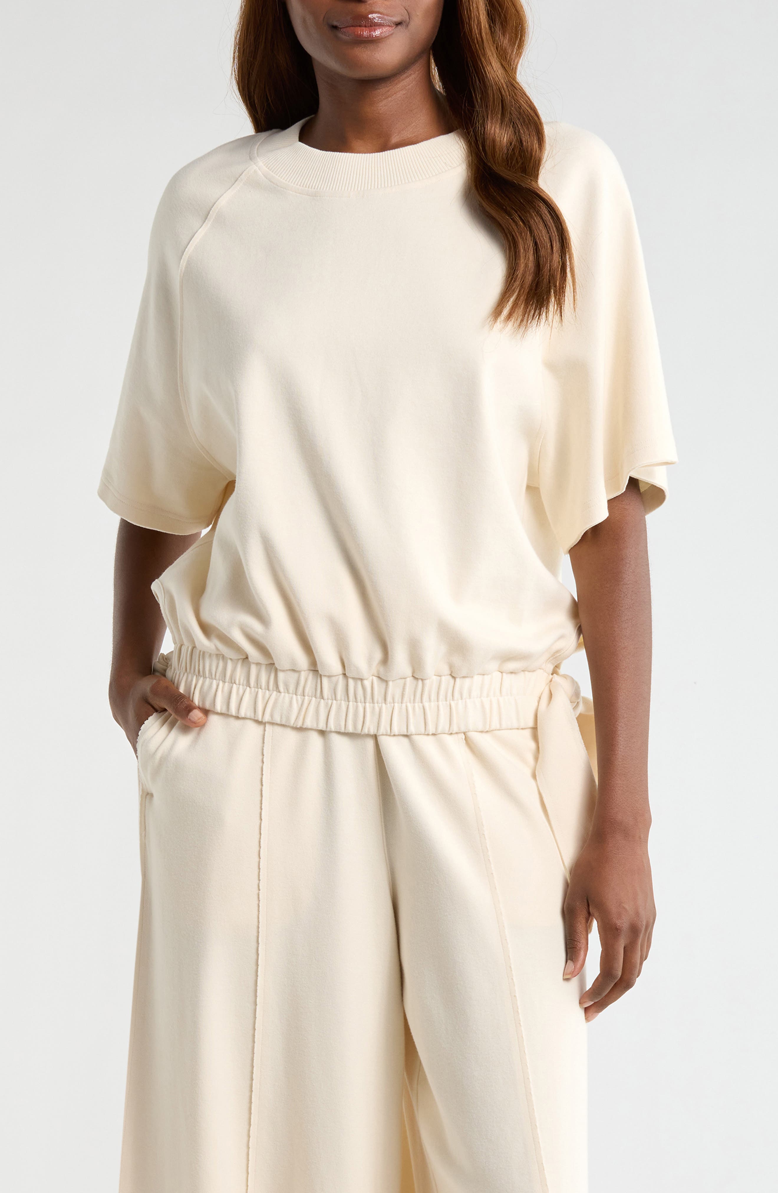 Jalani Side Tie Raglan Sleeve Top - image 3