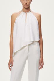 Nocturne Embellished Halter Blouse