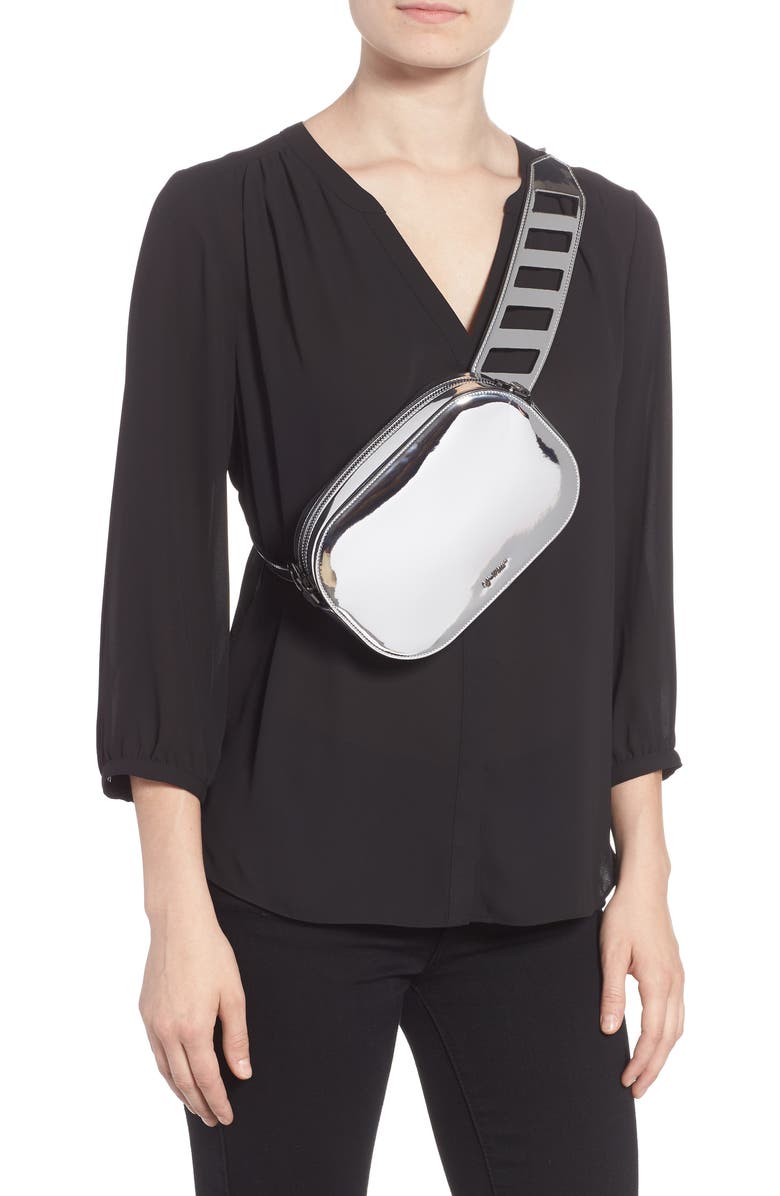 Off-White Mirror Camera Bag, Alternate, color,