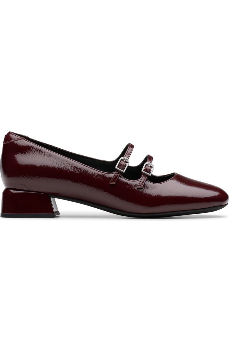 Clarks<sup>®</sup> Daiss Shine Mary Jane Pump, Alternate, color, Burgundy Patent