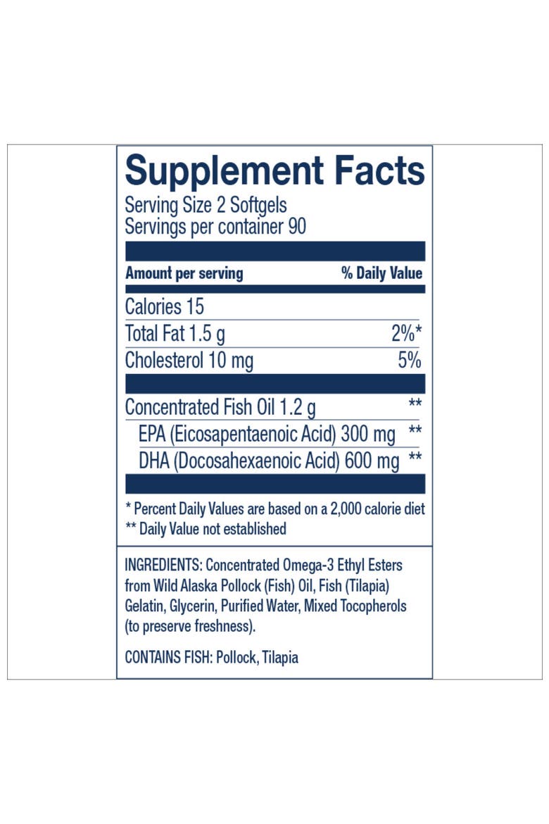 Wild Alaskan Fish Oil Peak Dha - 900Mg Epa And Dha Omega-3S - 180 Softgels Bottles, Alternate, color, None