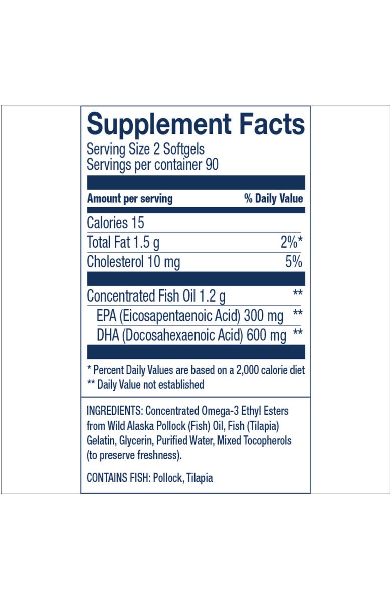 Wiley's Finest Wild Alaskan Fish Oil Peak Dha - 900Mg Epa And Dha Omega-3S - 180 Softgels Bottles, Alternate, color, NO COLOR