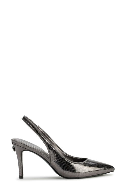 KARL LAGERFELD KARL LAGERFELD PARIS ROSALYN SLINGBACK POINTED TOE PUMP 