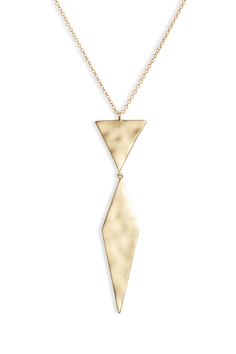 Luca Pendant Necklace, Alternate, color, GOLD