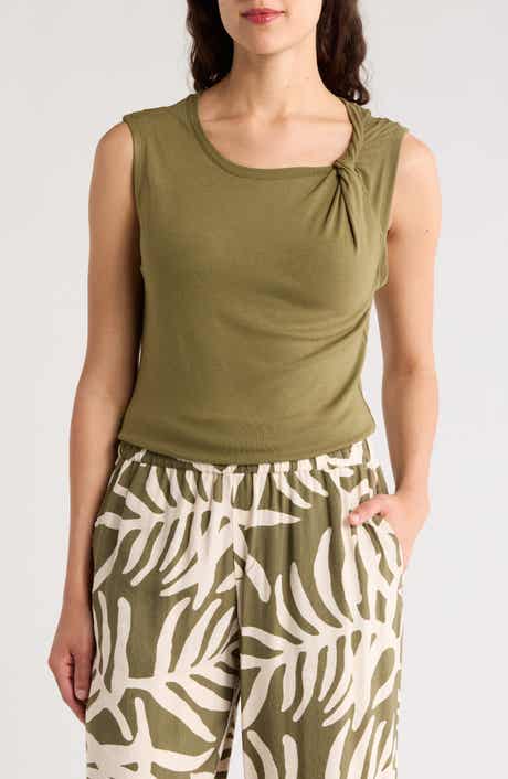 Sanctuary Twist Crewneck Tank