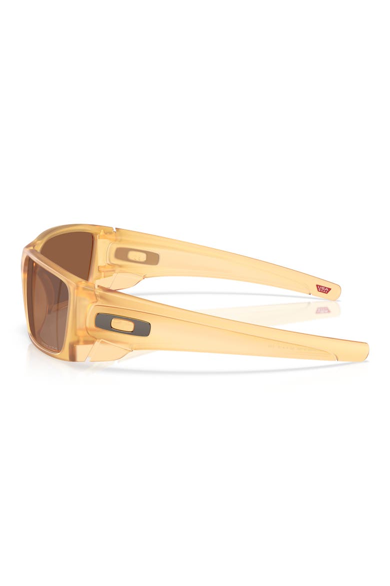 Fuel Cell 60mm Prizm™ Rectangular Wrap Sunglasses, Alternate, color, DARK GREY