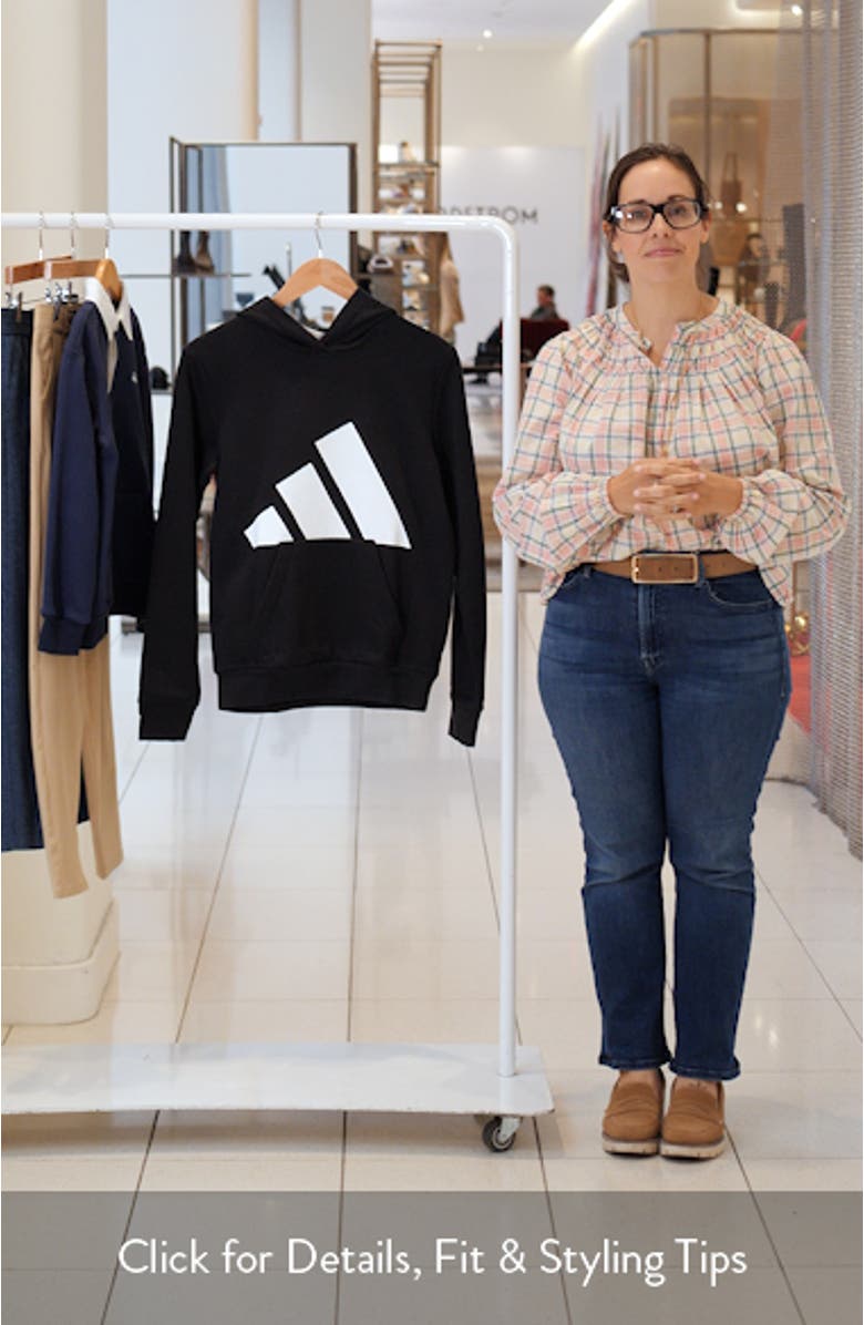 Kids' Big Logo Fleece Hoodie, sales video thumbnail