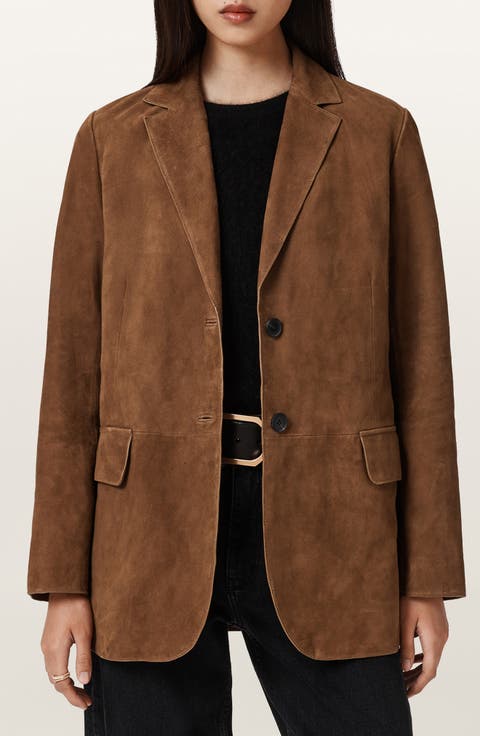 Arna Suede Blazer