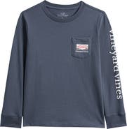vineyard vines Kids' Ho Ho Drive Graphic Long Sleeve T-Shirt